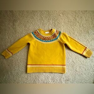 Hanna Andersson Sweater with Multicolor Pattern